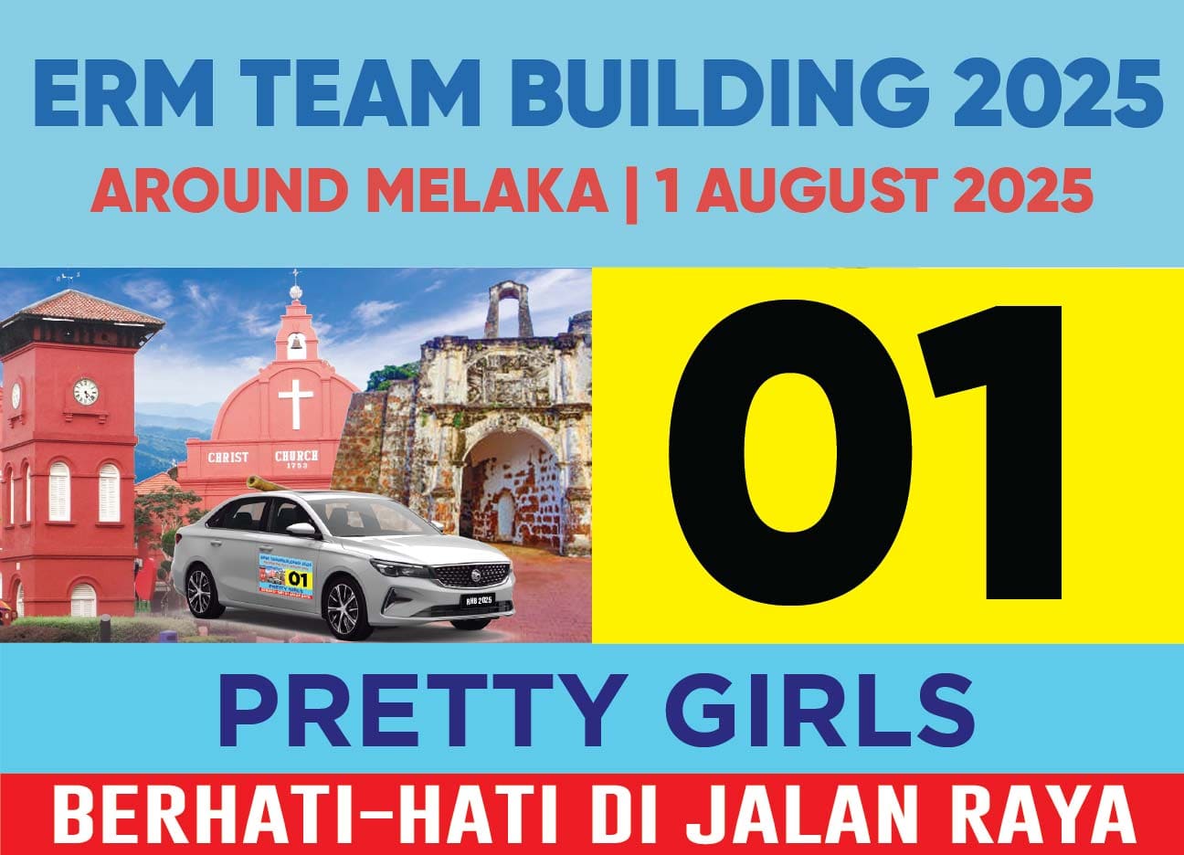 ERM Team Building 2025 Around Melaka - Pretty Girls